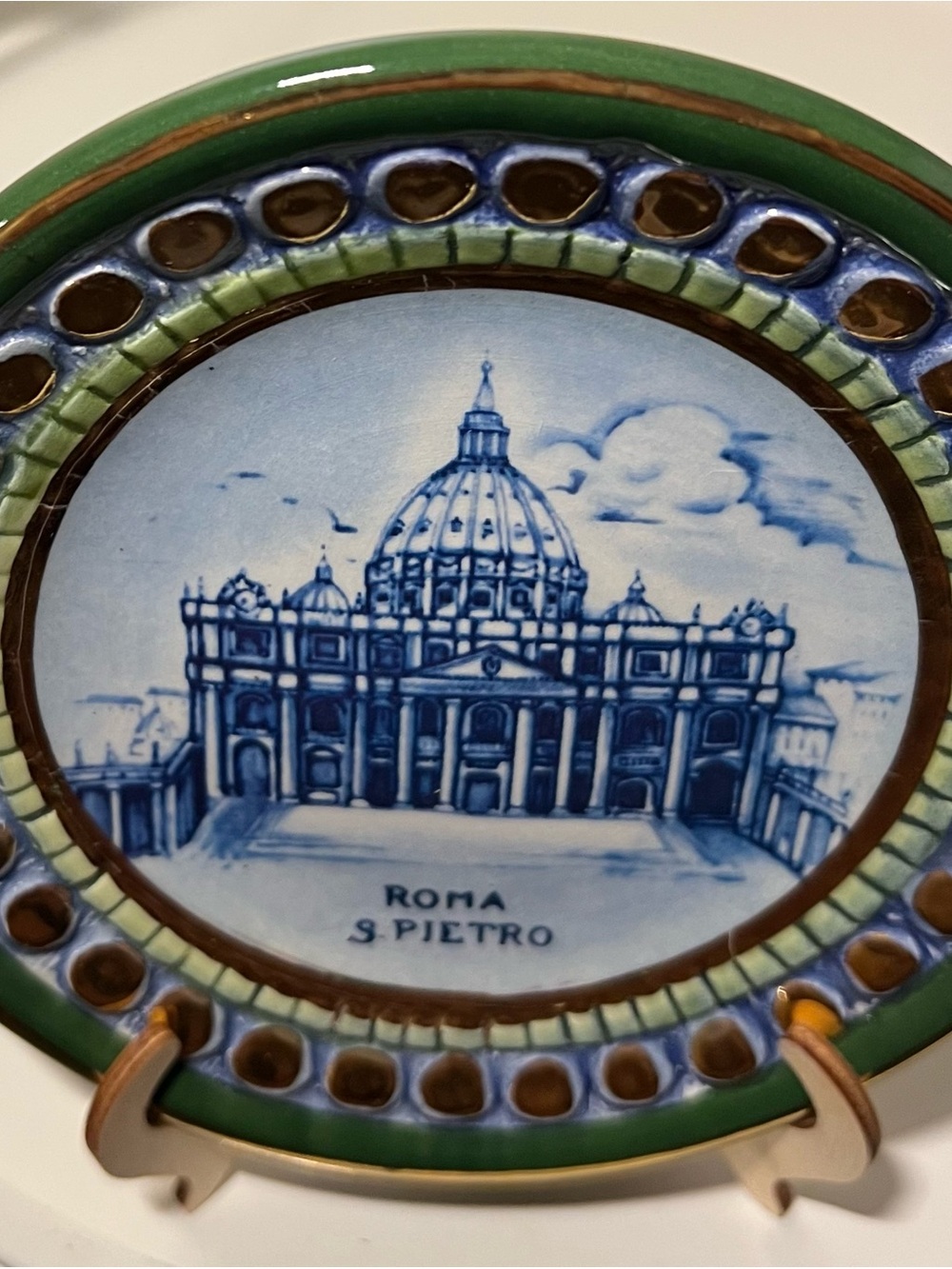 NIB Pinturicchio Italian Maioliche Decorative Plate (13cm)
